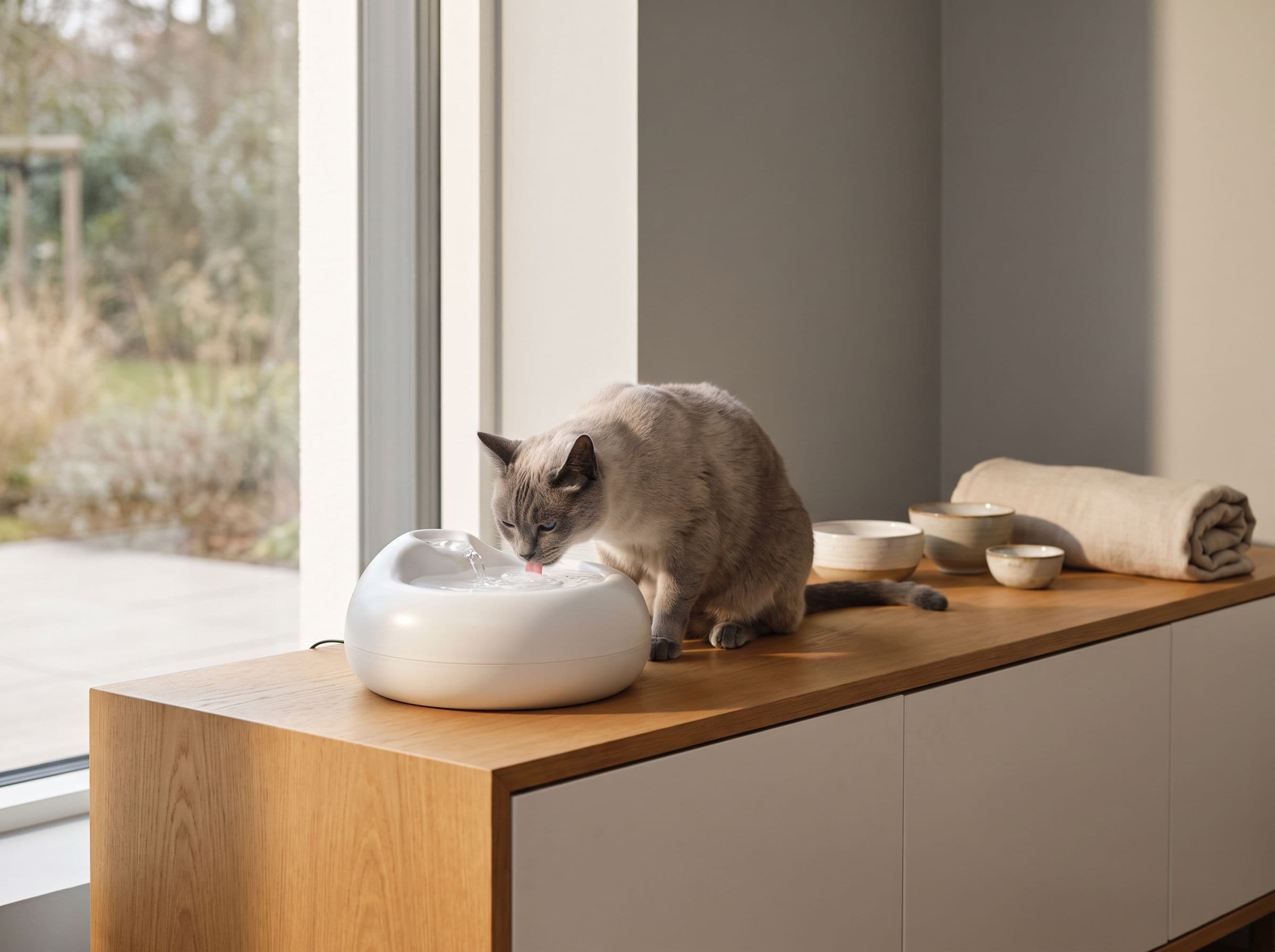 Où placer la fontaine de votre chat : 5 réflexes simples